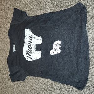 Crazy dog t shirts maternity size medium, like new